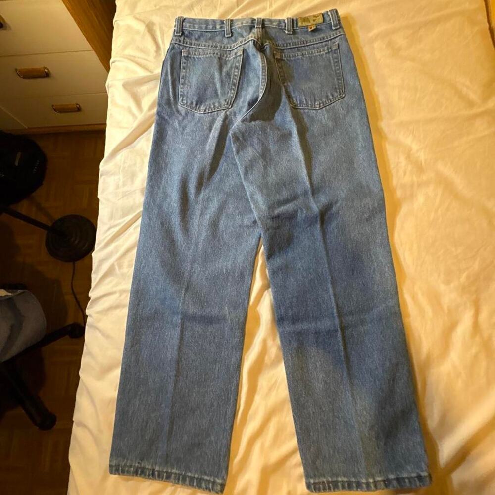 Vintage 90s  Workwear Work & Sport blue denim jeans